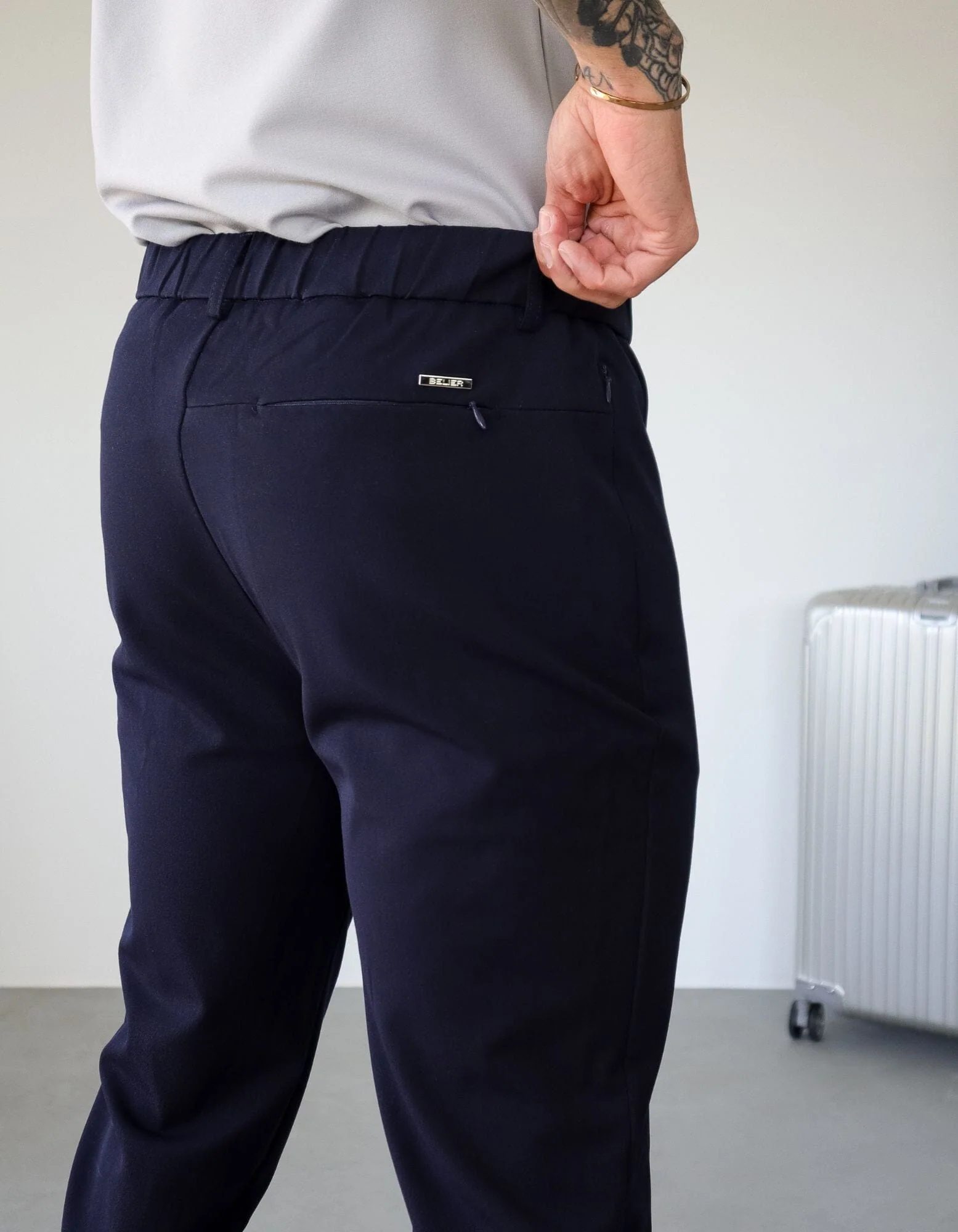 24hr Trouser Navy - Image 5