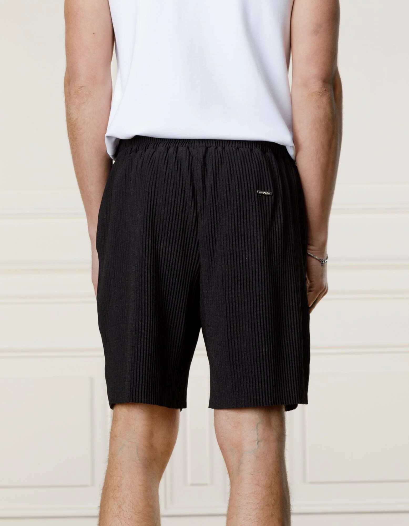 Black Pleated Short - Image 4