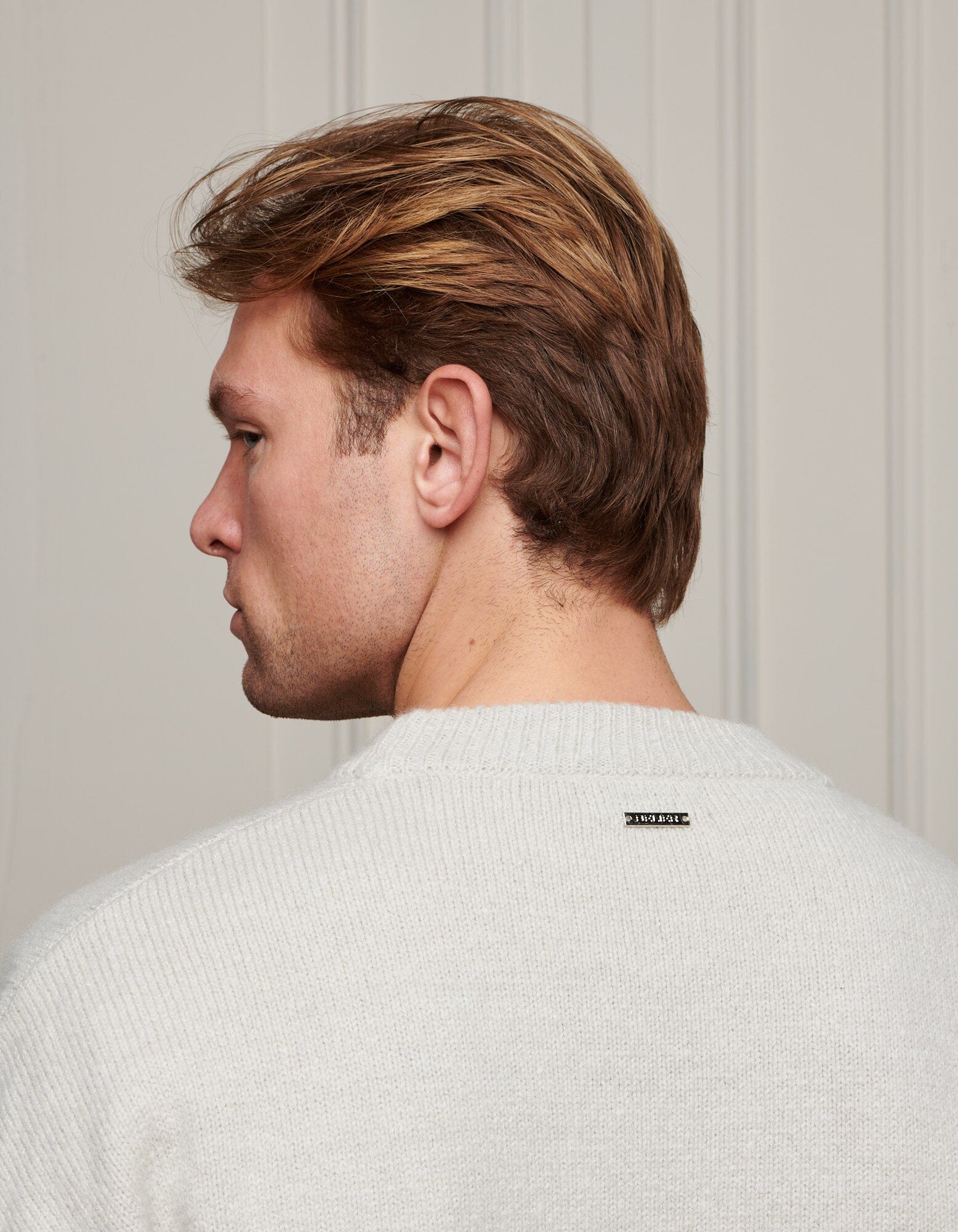 Grey Marl Mohair Knit Jumper - Image 6